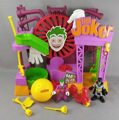 Imaginext Batman Action Figure Justice League DC Super Friend JOKER FUN HOUSE • £6