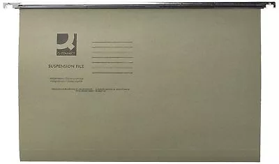 £27.89 • Buy 50 FOOLSCAP Suspension Files Cabinet Hanging Suspension Filling Green Manilla