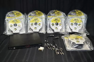 $187 • Buy Digimerge / FLIR 16 Channel Security System VB316000 + 5x Night Owl 100' Cable