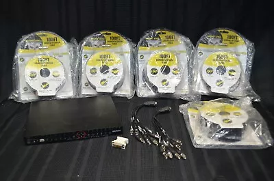 Digimerge / FLIR 16 Channel Security System VB316000 + 5x Night Owl 100' Cable • $187