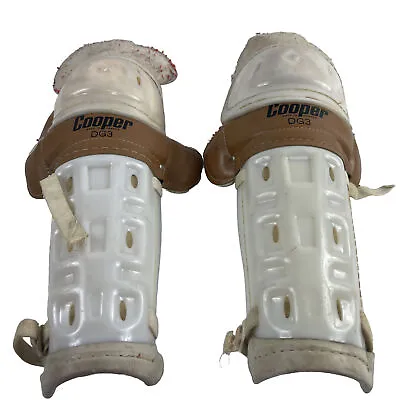 Vintage Cooper Hockey Shin Knee Pads 21.5” Canada • $50