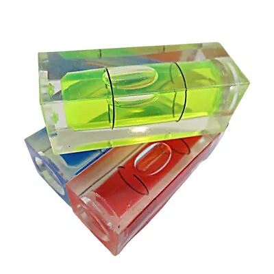 Spirit Level Vial 40mm X 15mm X 15mm Bubble Shelf Leveller Caravan Table Scafold • £3.82