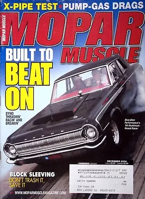 Mopar Muscle Magazine December 2004 Volume 17 Number 12 • $4.87