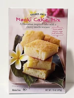 Gluten-Free Trader Joe's Mochi Cake Mix A Hawaiian Inspired Cake 15oz (1 Box) • $14.99