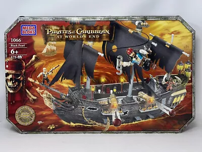 Mega Bloks Pirates Of The Caribbean 3: At World's End Black Pearl 1066 Ship NEW • $224.95