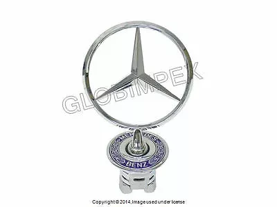 Mercedes W210 W211 W220 Hood Emblem Star GENUINE + 1 Year Warranty • $79.45