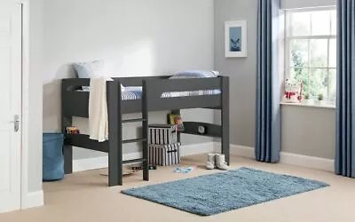 Anthracite Grey 3Ft Single Bed Low Or Mid Sleeper L196cm X D104cm X H121cm PACE • £389