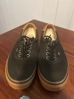 Vans Era 59 Black Classic Gum US9 UK8 USED GOOD CONDITION • $21.95