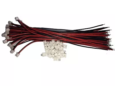 30 Sets JST ZH 1.5MM 2 Pin Female Single Connector With Wires 150MM 1007 28AWG • $12.99