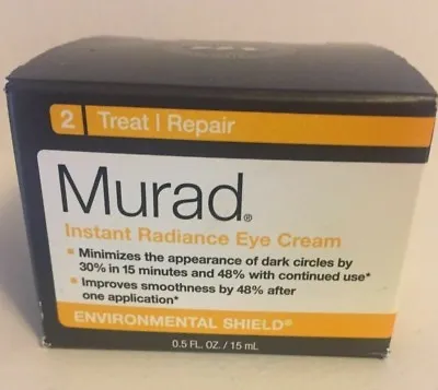 Murad  Instant Radiance Eye Cream 0.5 Fl Oz New No Box • $19.45