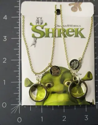 SHREK Fiona I Love You Ring BEST FRIENDS NECKLACE SET P • £19.27