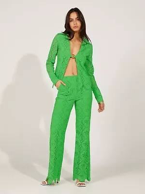 $126 • Buy Bnwt Alice Mccall Lime Yvonne Set (top & Pants) - Size 10 Au/6 Us (rrp $680)
