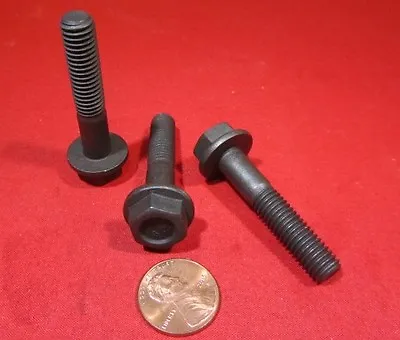 Flange Cap Screw Bolt Steel 10.9 Metric PT M8 X 1.25 X 40 Mm Length 50 Pc • $26.82