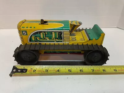 Marx Wind Up Tin Litho Toy No 5 Dozer-L@@K • $39.99