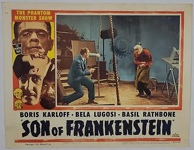 Son Of Frankenstein Lobby Card Movie Poster Karloff Lugosi Ygor • $225