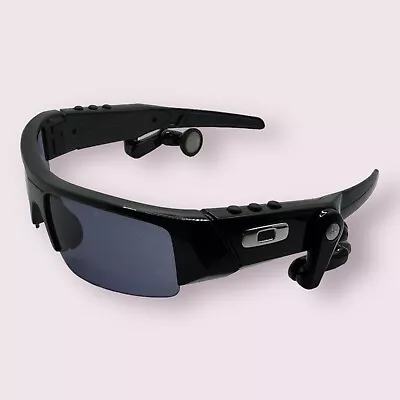 Vintage Oakley O ROKR Bluetooth Sunglasses Y2K TESTED Black • $129.95