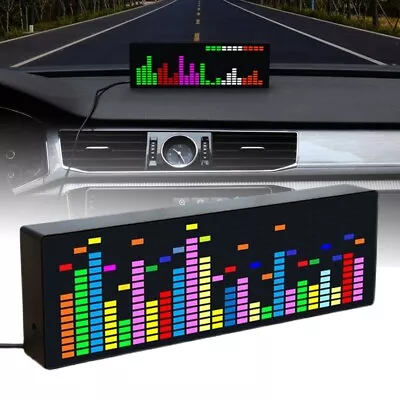 Music Spectrum Indicator VU-Meter RGB Audio Level Display Amp Lifier Boards New • $54.23