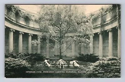 Marion OH-Ohio Interior President Harding Memorial Antique Vintage Postcard • $7.99