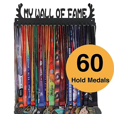 Goutoports Personalized Medal Hanger Display Trophy Shelf  Sports Medal Display • $20.99