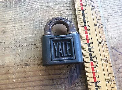 Yale & Towne Metal & Brass Lock No Key  Decorative • $15.99