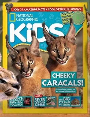 Aust National Geographic Kids Magazine Issue April 2024/ CHEEKY CARACALS • $13.90