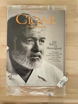 $5.60 • Buy 1999 August, CIGAR Aficionado Magazine, 100 Years Of Hemingway
