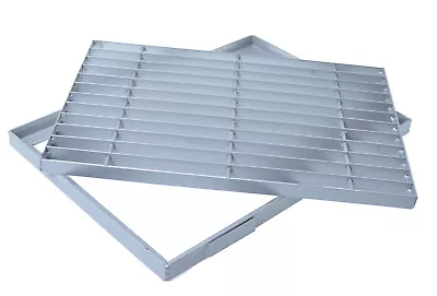 £58.39 • Buy Aqbau Grating With Frame Steel Mesh Stahlgittermatte Metal Grille