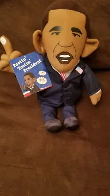 Vintage Rare President Barack Obama Plush Rootin Tootin President Talking Doll • $24.99