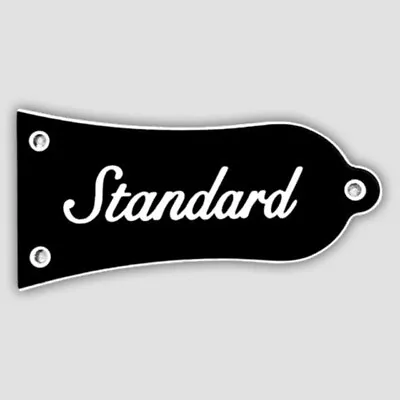 Guitar Parts Fits Epiphone LP 'Standard' TRUSS ROD COVER PLATE  2Ply Black • $4.82