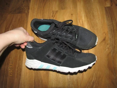 £24.99 • Buy ADIDAS EQUIPMENT Support Black TRAINERS SIZE 9 UK Torsion