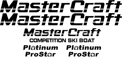 MasterCraft Platinum Prostar Full Set #2 • $69.95