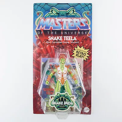 Snake Teela - Masters Of The Universe - Mattel - HKM73 - Unpunched - Not Mint • $29.95