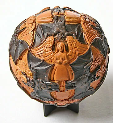 M.C. Escher Angels Devils Tessellation Solid Resin Sculpture • $57.95