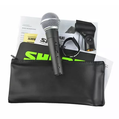 SM58S Dynamic Cardioid Vocal Microphone With On/Off Switch - Fast Shipping • $29.19