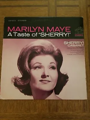 Marilyn Maye A Taste Of Sherry Vinyl Record 1967 VG+/NM • $9.99