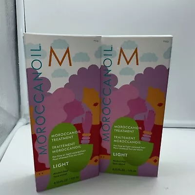 Moroccanoil Oil Treatment Light/Fine/ Light-Colored Hair 4.23 Oz  Limited 2 Pack • $75.99