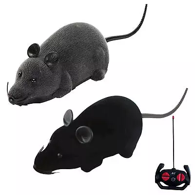Wireless Remote Control RC Rat Electronic Mouse For Cat Dog Pet Toy Novelty • $17.30