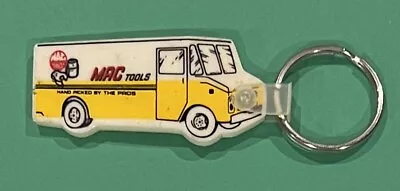 Vintage Mac Tools Delivery Van Shaped Johnston Distributor Advertising Keychain • $15