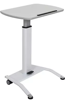 $185 • Buy Luxor Portable Podium / Lectern, Pneumatic Height Adjustable Stand With Wheels