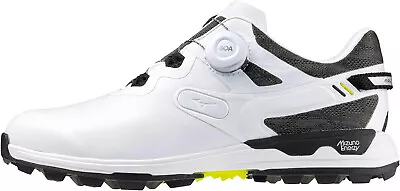 MIZUNO Golf Shoes WAVE HAZARD WG BOA WIDE 51GM2375 White Black US10(27cm) • $117.58