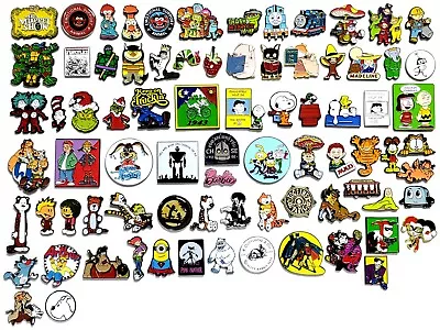 Cartoon Comic Book And Movie Character Enamel And Other Pins - Choice Of Pin • $5.99