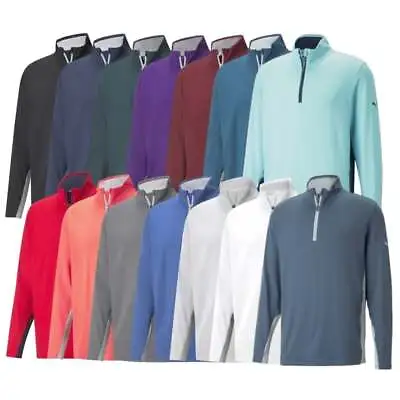 Puma Gamer Golf 1/4 Zip  Performance Layering Pullover - Pick Size And Color • $44.99