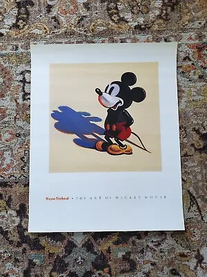 Wayne Thiebaud • The Art Of Mickey Mouse Poster - Disney 24x30 • $59.99