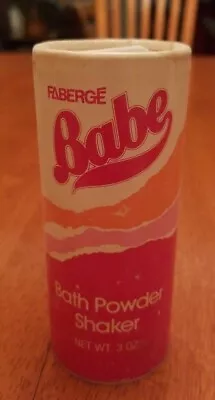 Vintage Faberge Babe Bath Powder Shakers 3 Oz  • $9.95