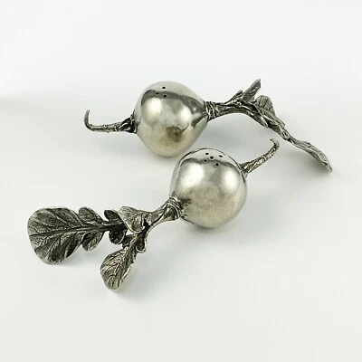 $112.75 • Buy Vagabond House Figural Spring Easter Radish Pewter Salt & Pepper Shakers