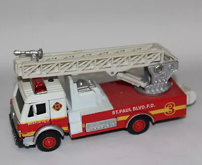 GF G.F. St. Paul Fire Department Ladder Truck Mechanical Pull-Back Toy • $9.99