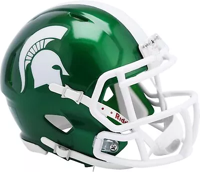 Michigan State Spartans Riddell FLASH Alternate Mini Helmet New In Box • $21.99