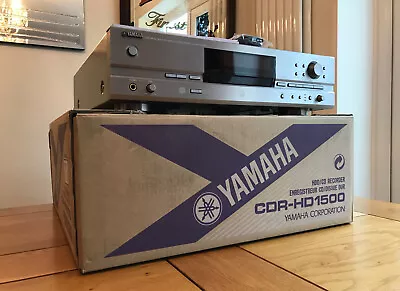 Yamaha CDR-HD1500 CD Recorder Jukebox With 200GB HDD CD-R CD-RW - MINT • £699.99
