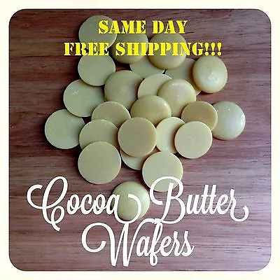 COCOA BUTTER WAFERS UNREFINED ORGANIC By H&B Oils Center RAW FRESH PURE 12 OZ • $19.78