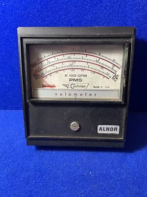 Vintage Alnor Cambridge Velometer X100 Cfm Pms D-529 Untested • $10.88